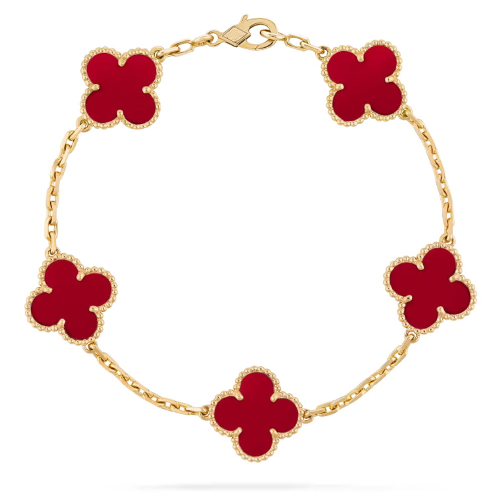 Clover Infinity - Gold & Red